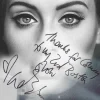 The Rolling in the Deep singer's program book from the Adele Live 2016 tour, inscribed and autographed by the 16-time Grammy Award-winning artist in black felt-tip pen; "Thanks for coming to my 2nd Boston show, Adele"