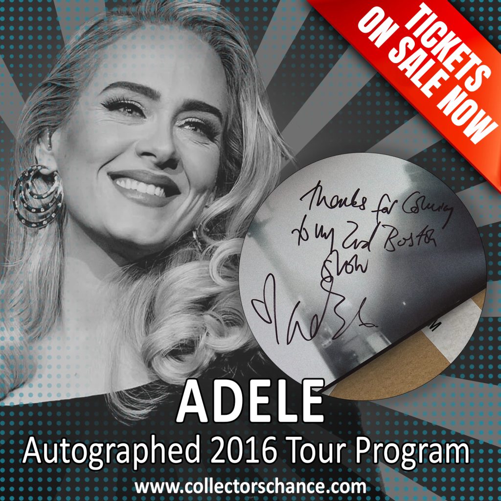 Where Are Adele Memorabilia Prices Heading?