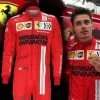 Win Charles Leclerc’s signed 2021 Scuderia Ferrari race-used suit. An authentic piece of Formula 1 history.