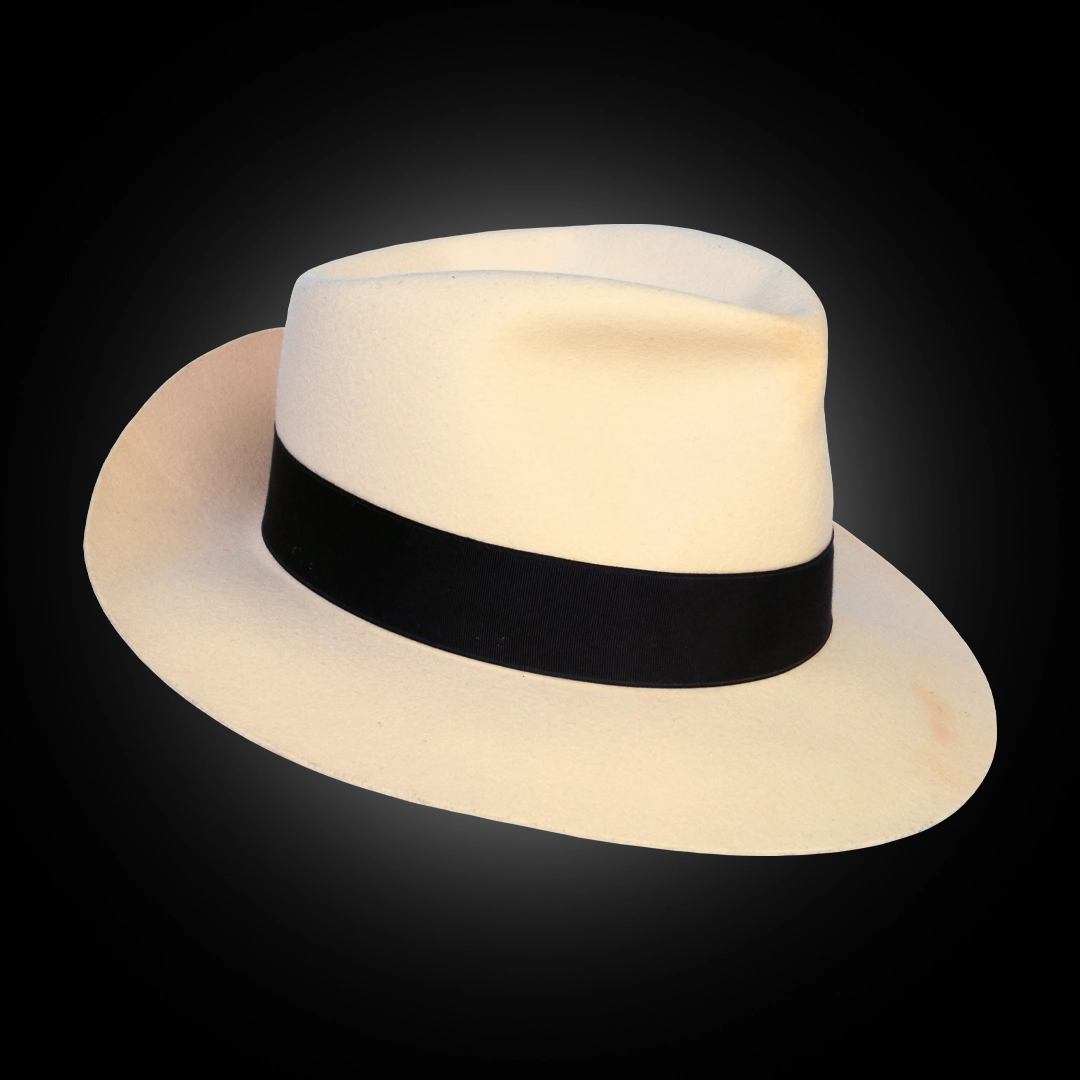 Michael Jackson Stage Worn White Fedora - CollectorsChance.com display picture 3