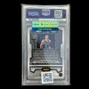 2023-24 Prizm Basketball trading card featuring Victor Wembanyama Red Ice with a card number of #136 Rookie, graded by PSA 10 Gem Mint